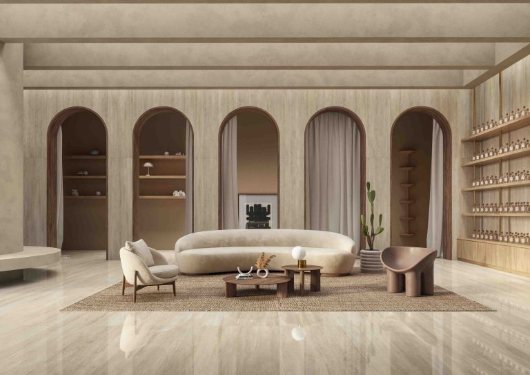 AMB_NAVONA BEIGE MATE 120X280 R_NAVONA BEIGE PULIDO 120X120 R_01